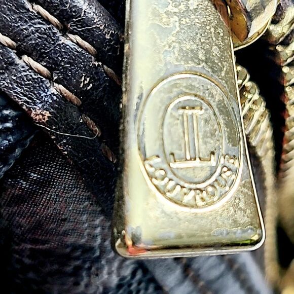 Louvrouse Canvas Leather Bag - Picture 7 of 8